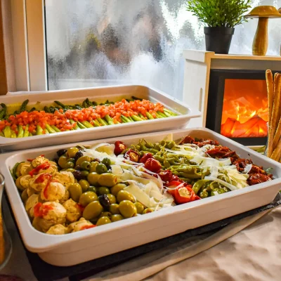 Wellnesshotel Albblick Restaurant Abendessen Buffet eingelegtes Gemuese