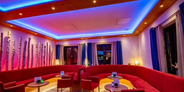 Wellnesshotel Albblick Rezeption Lounge Kuschelecke